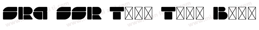 SRG SSR Type Text Bold Regular字体转换